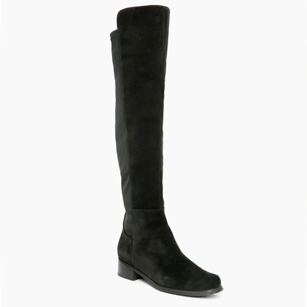 BLONDO Black Suede Waterproof Velma Boots Sz 6.5